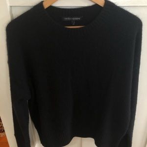 Naked cashmere crop sweater